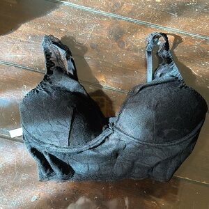 Brand new Victoria secret pink black bralette